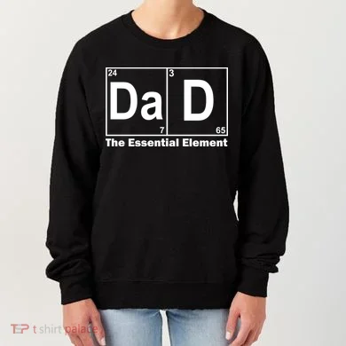 Dad The Essential Element Table Women's Sweatshirt