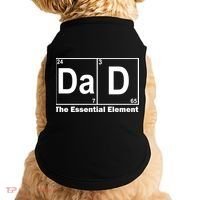 Dad The Essential Element Table Doggie Tank thumb 0