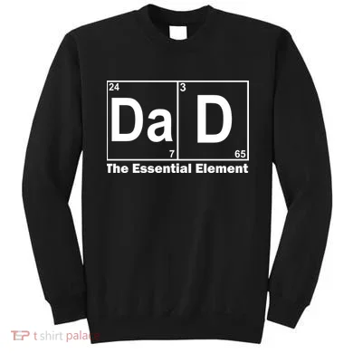 Dad The Essential Element Table Sweatshirt
