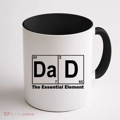 Dad The Essential Element Table Coffee Mug back