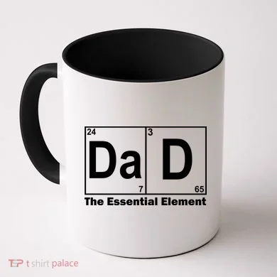 Dad The Essential Element Table Coffee Mug
