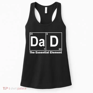 Dad The Essential Element Table Women's Tank Top