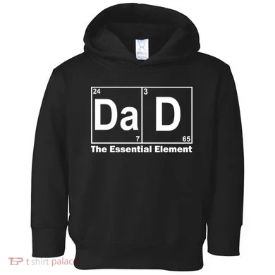 Dad The Essential Element Table Toddler Hoodie