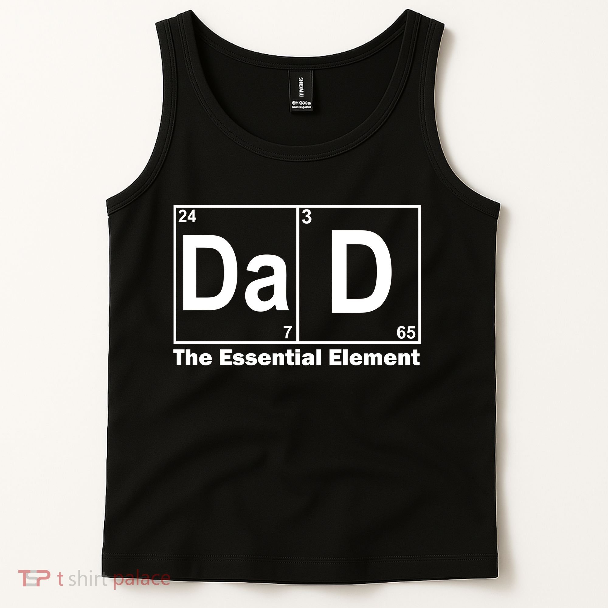 Dad The Essential Element Table Tank Top