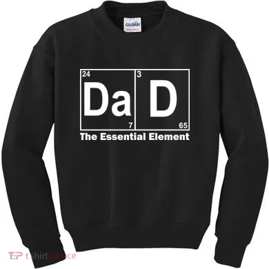 Dad The Essential Element Table Kids Sweatshirt