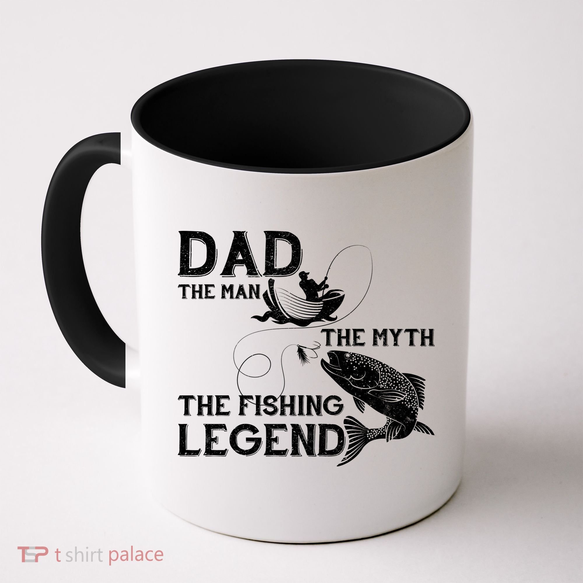 Dad The Fishing Legend Coffee Mug