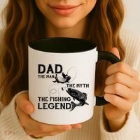 Dad The Fishing Legend Coffee Mug thumb 3