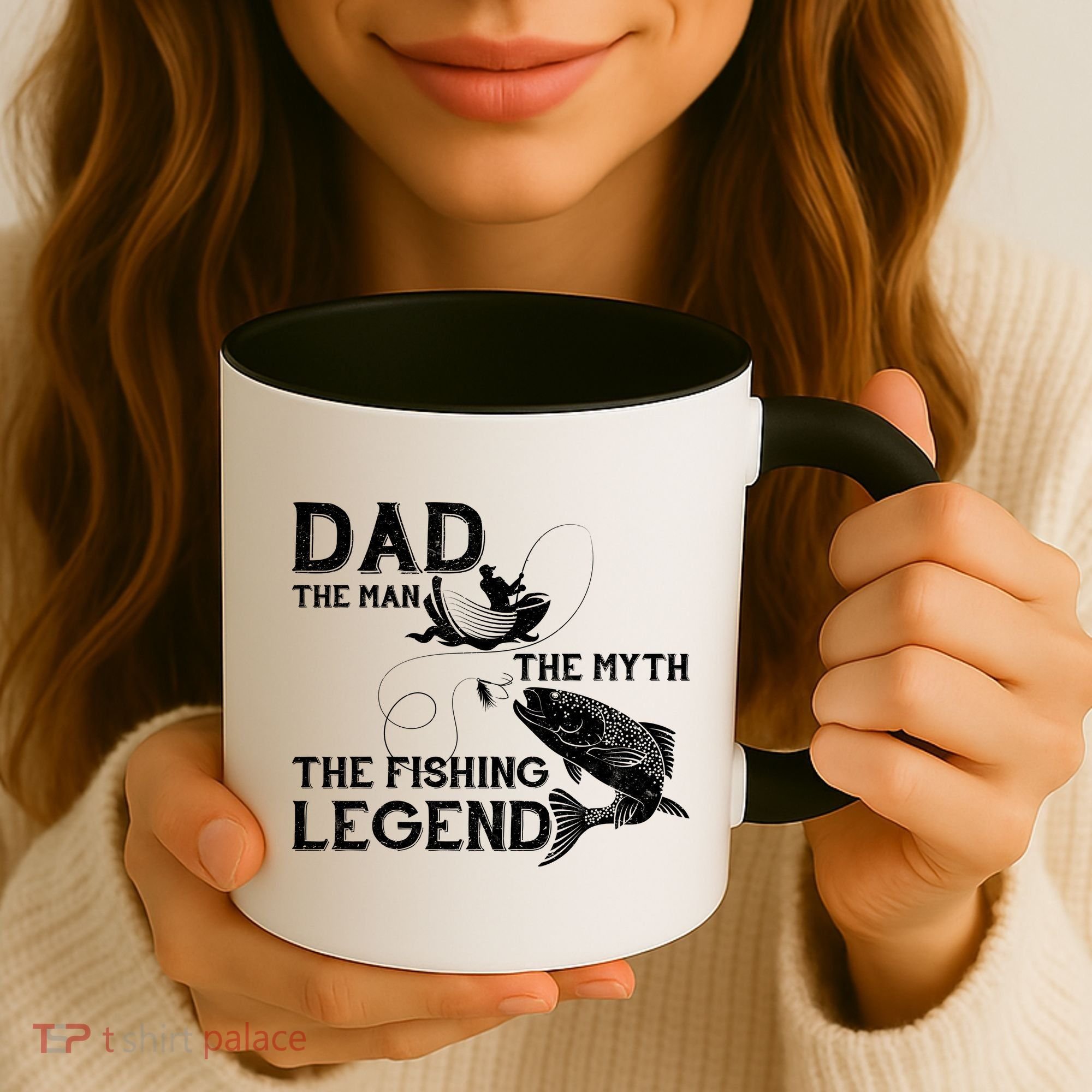 Dad The Fishing Legend Coffee Mug
