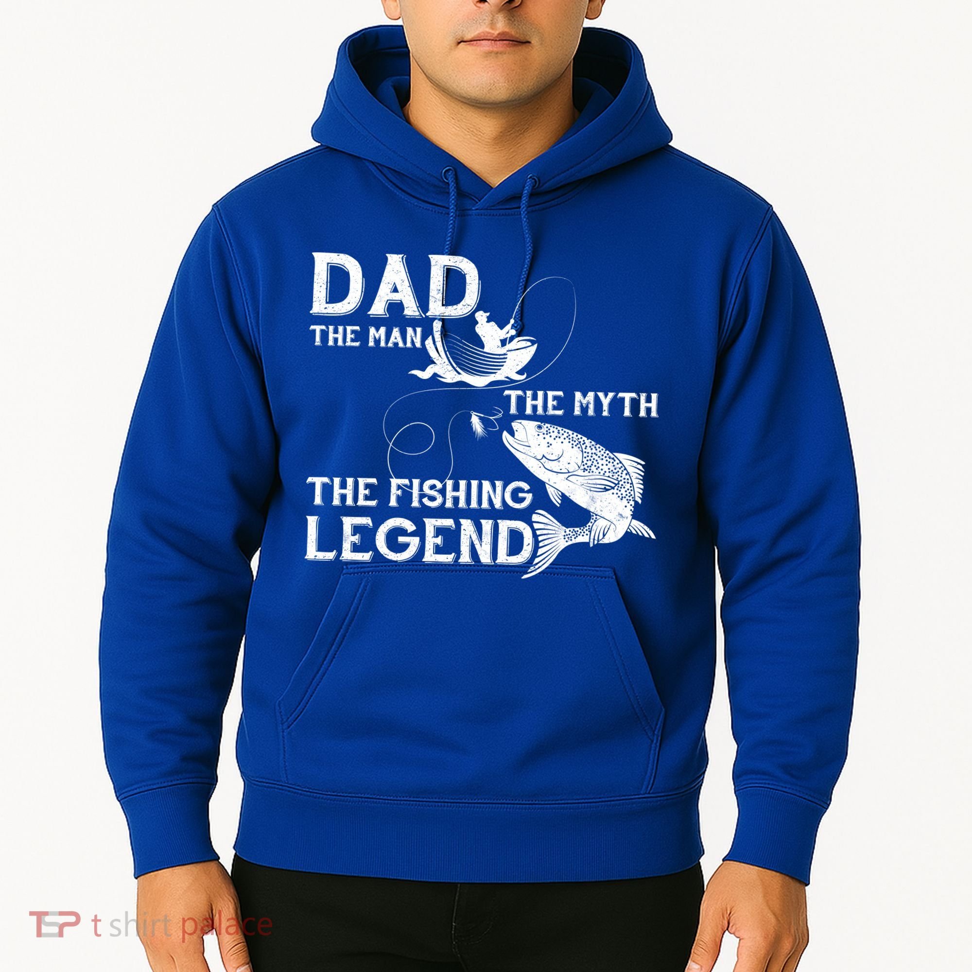 Dad The Fishing Legend Hoodie