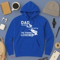 Dad The Fishing Legend Hoodie thumb 3