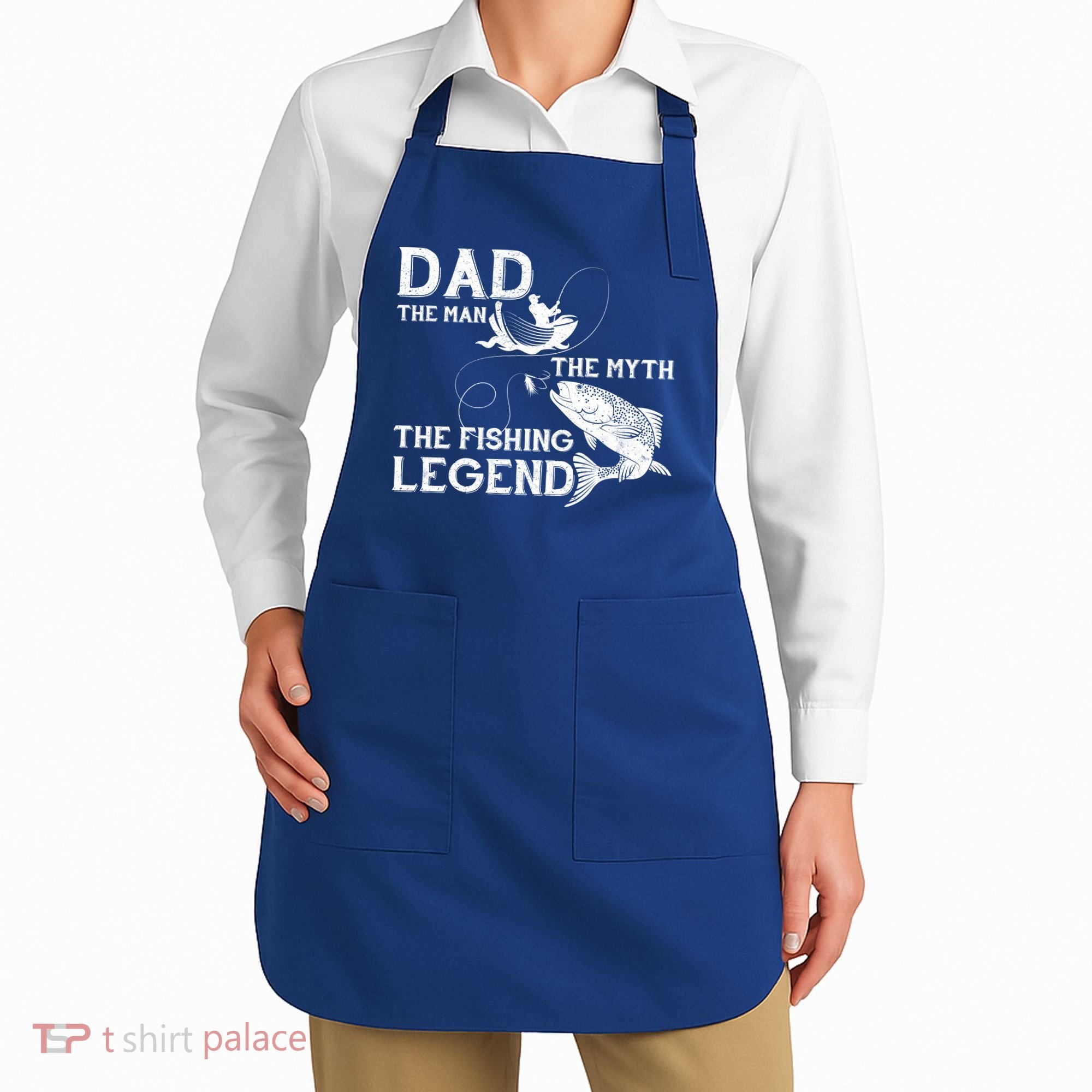 Dad The Fishing Legend Apron