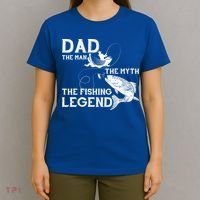 Dad The Fishing Legend T-Shirt thumb 4