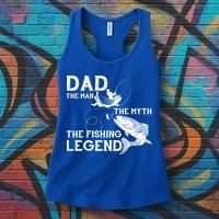 Dad The Fishing Legend Women's Tank Top thumb 3