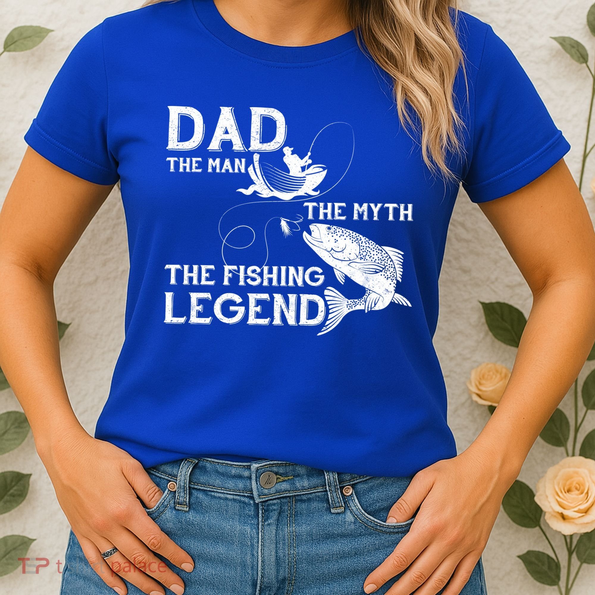 Dad The Fishing Legend Women's T-Shirt