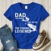 Dad The Fishing Legend Women's T-Shirt thumb 3