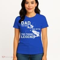 Dad The Fishing Legend Women's T-Shirt thumb 4