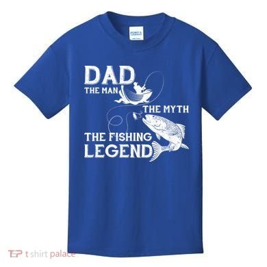 Dad The Fishing Legend Kids T-Shirt