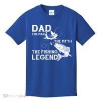 Dad The Fishing Legend Kids T-Shirt thumb 0