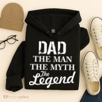 Dad The Man Myth Legend Hoodie thumb 4
