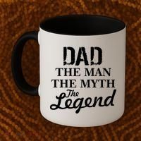 Dad The Man Myth Legend Coffee Mug thumb 2