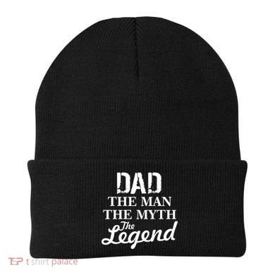 Dad The Man Myth Legend Beanie