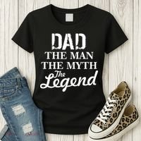 Dad The Man Myth Legend Women's T-Shirt thumb 3