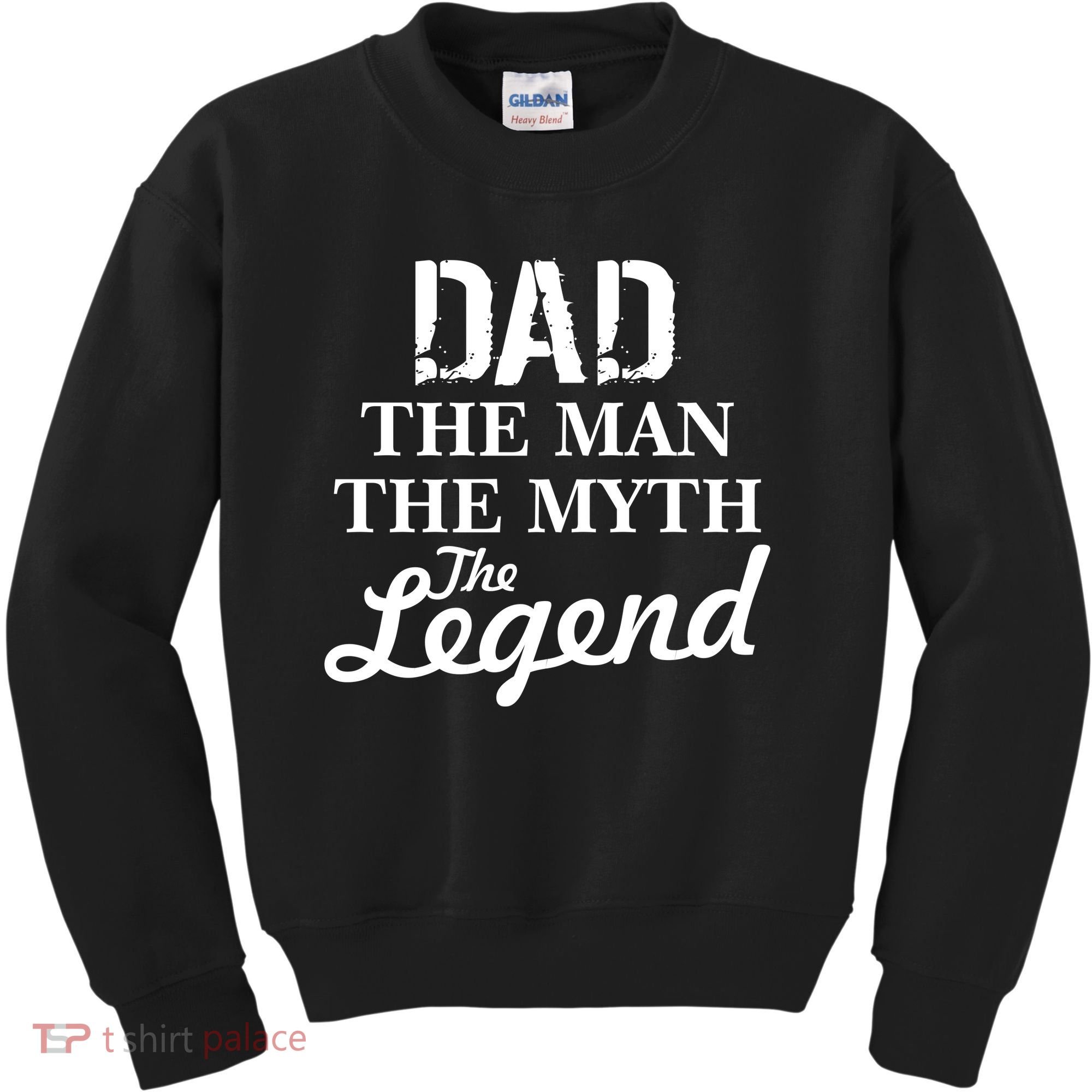 Dad The Man Myth Legend Kids Sweatshirt