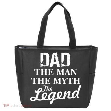 Dad The Man Myth Legend Tote Bag