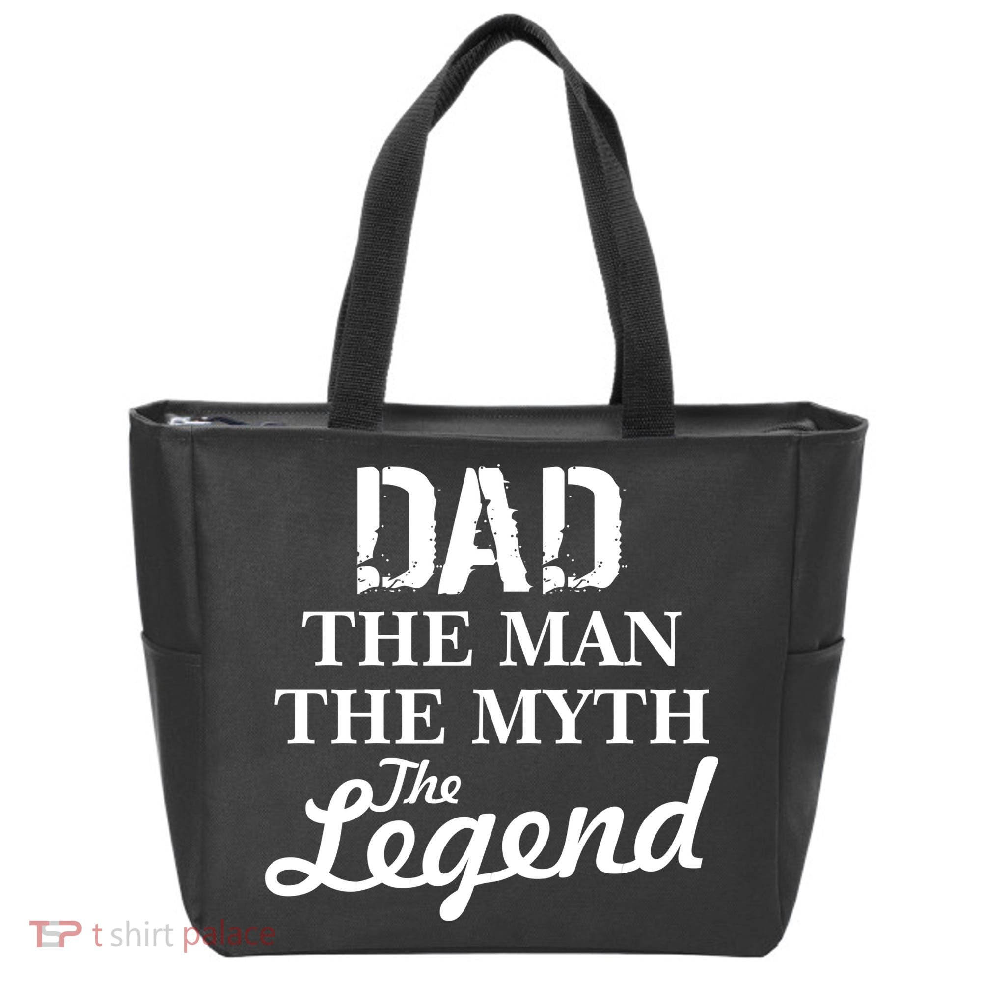 Dad The Man Myth Legend Tote Bag