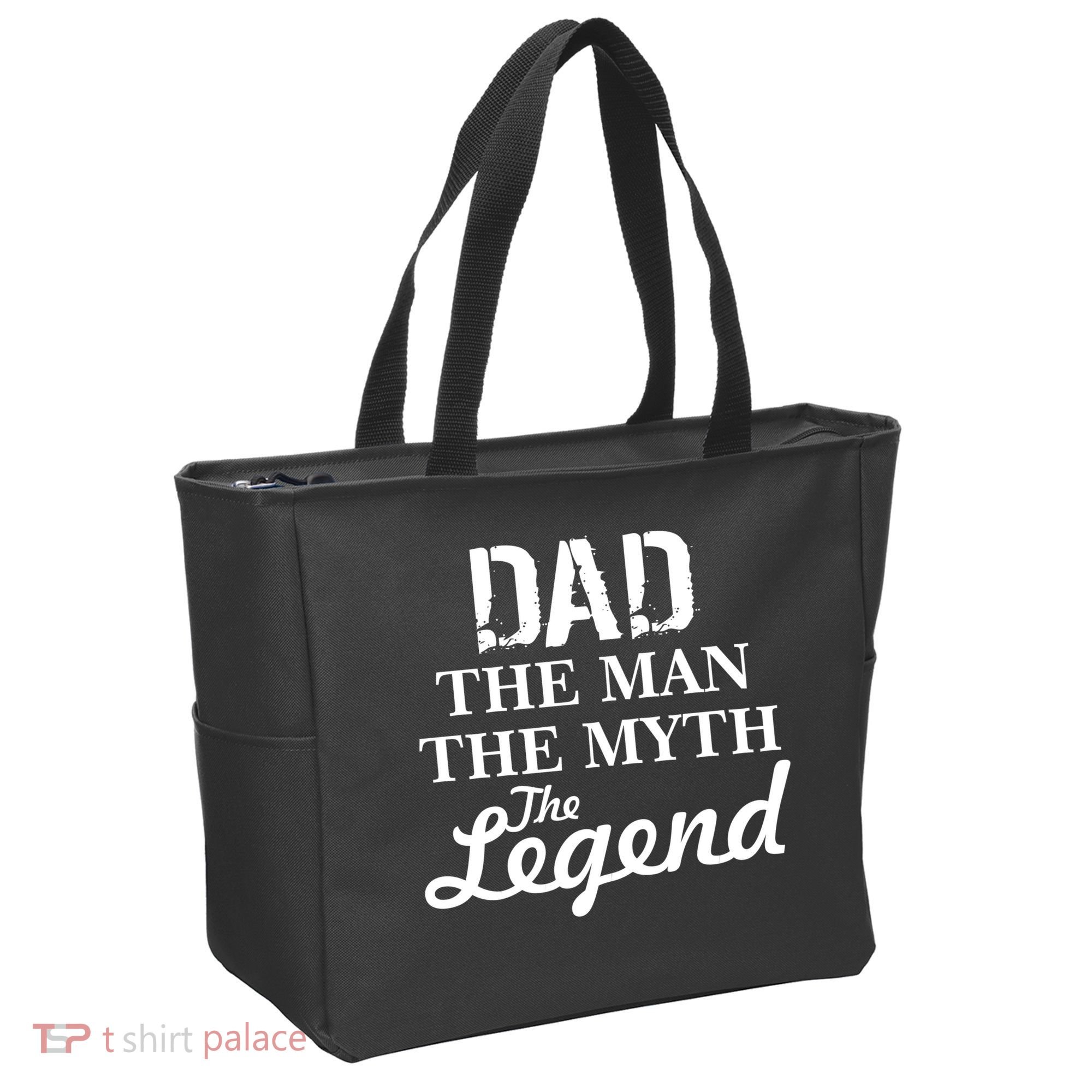 Dad The Man Myth Legend Tote Bag