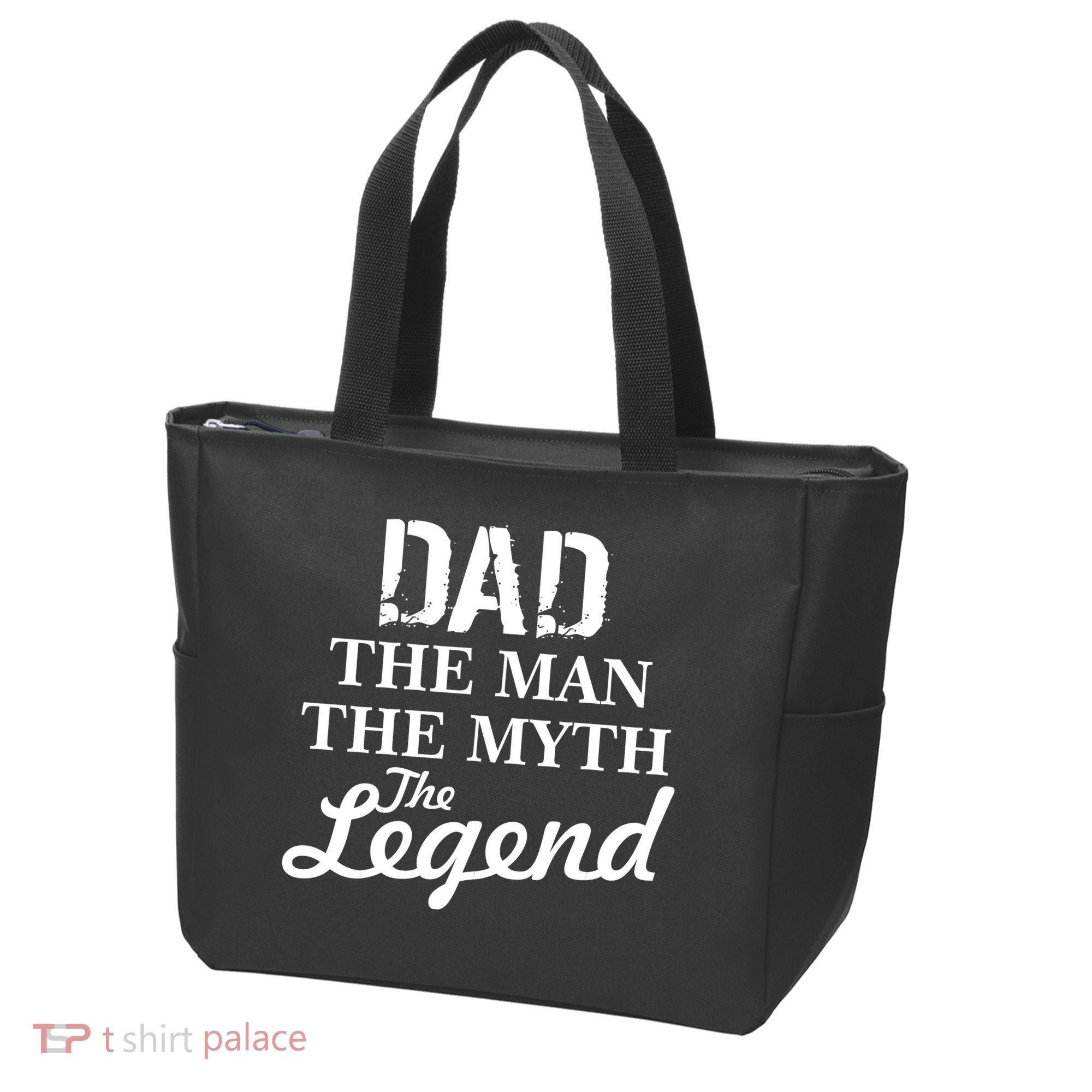 Dad The Man Myth Legend Tote Bag