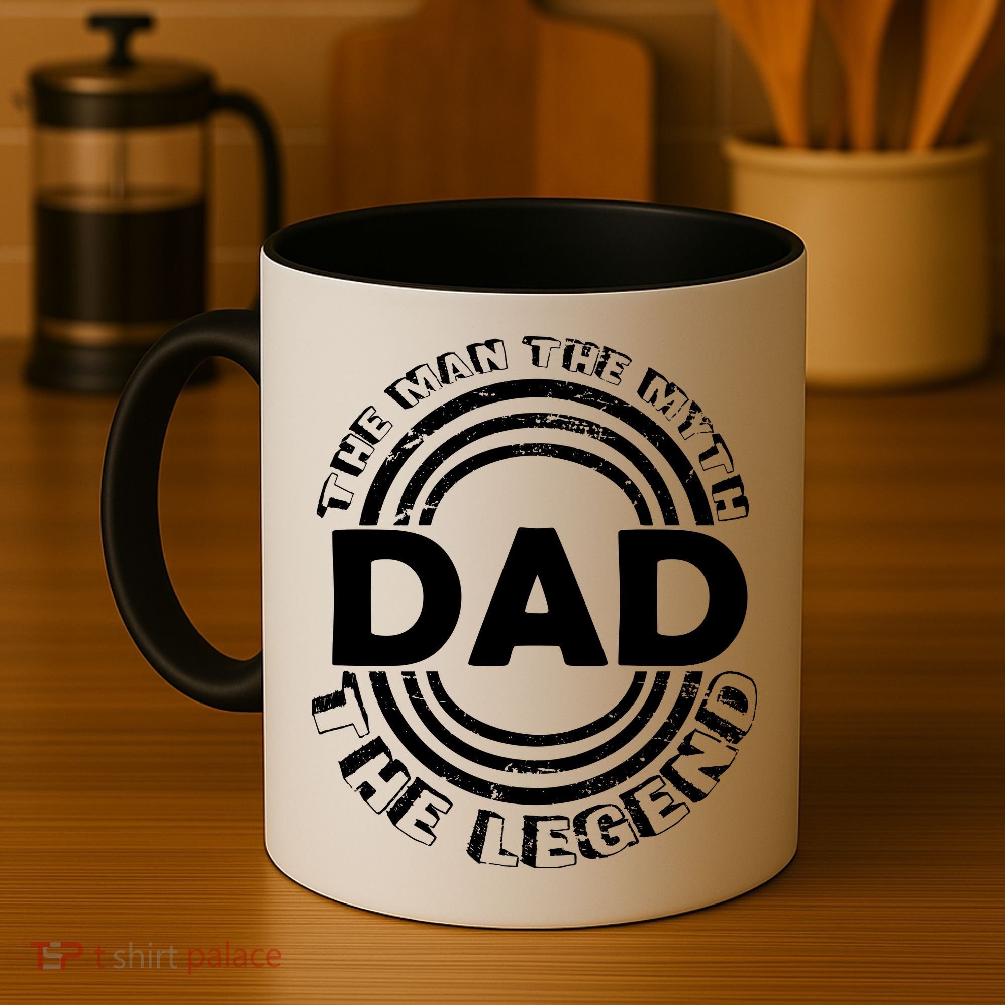 Dad The Man Myth The Legend Funny Coffee Mug