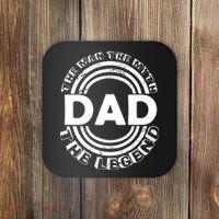 Dad The Man Myth The Legend Funny Coaster thumb 0