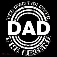 Dad The Man Myth The Legend Funny Ornament thumb 1