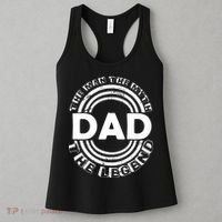 Dad The Man Myth The Legend Funny Women's Tank Top thumb 3