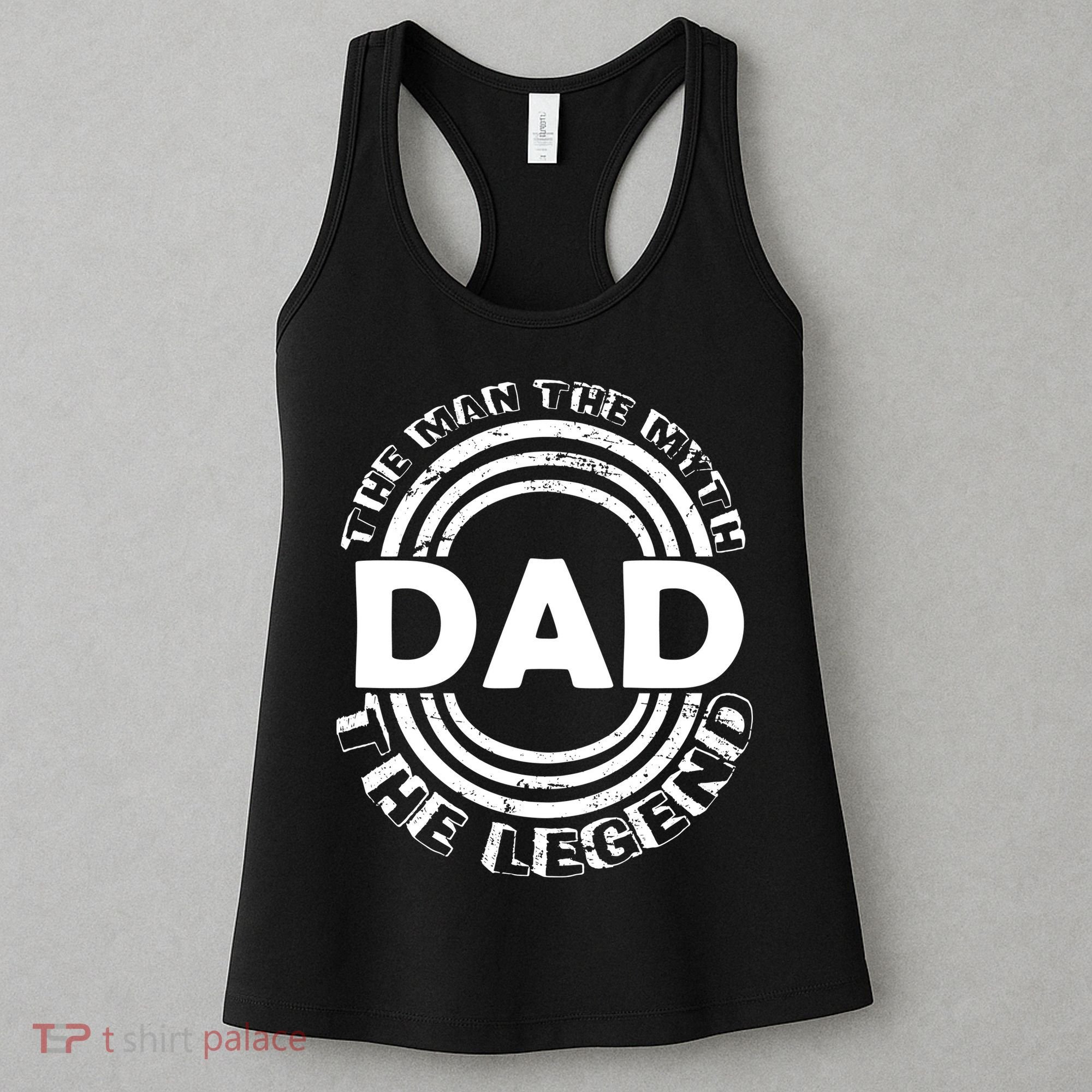 Dad The Man Myth The Legend Funny Women's Tank Top
