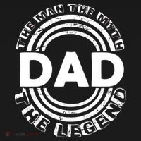 Dad The Man Myth The Legend Funny Toddler Hoodie thumb 2