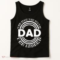 Dad The Man Myth The Legend Funny Tank Top thumb 2