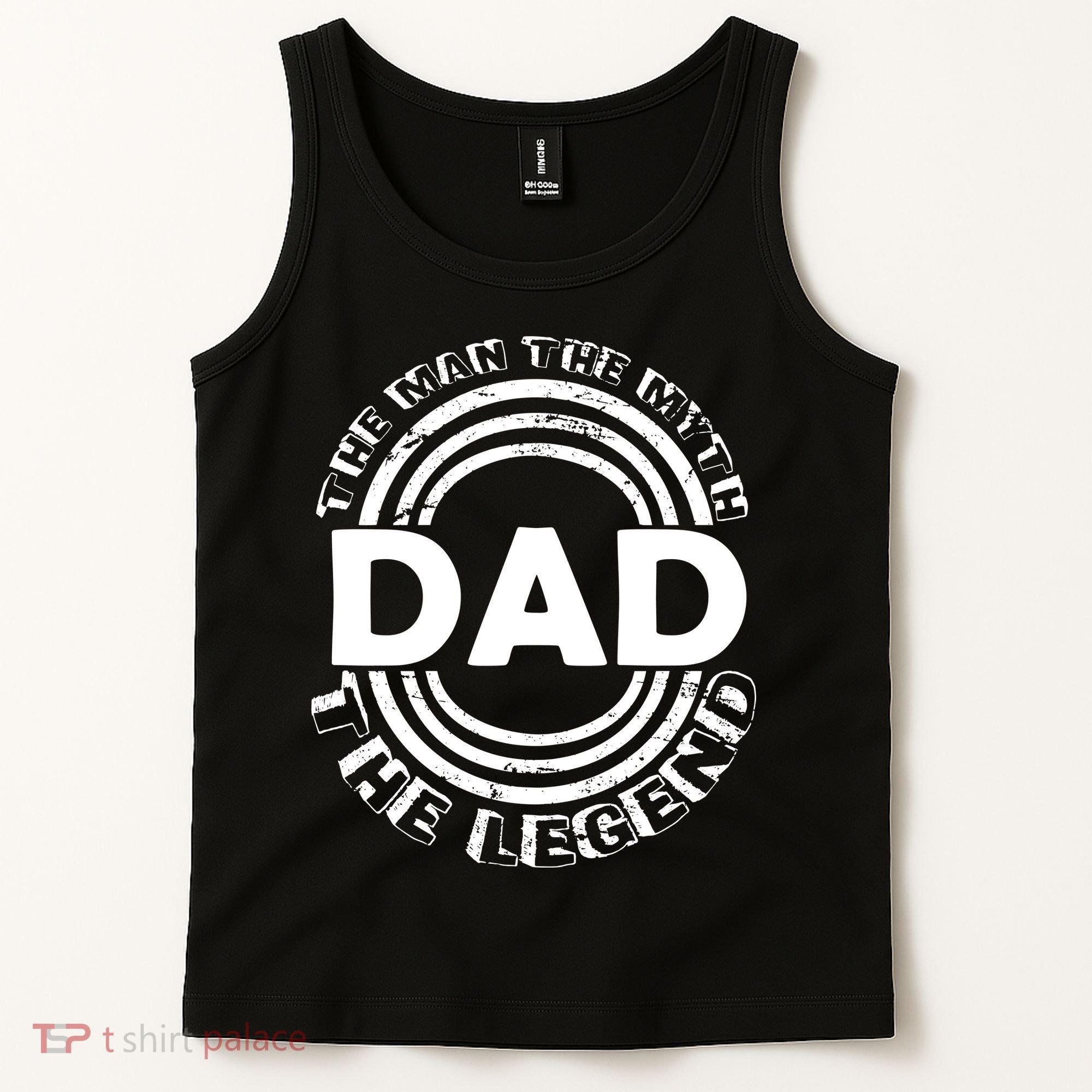 Dad The Man Myth The Legend Funny Tank Top