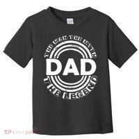 Dad The Man Myth The Legend Funny Toddler T-Shirt thumb 0