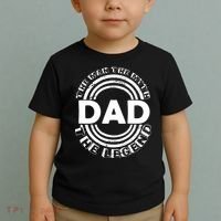 Dad The Man Myth The Legend Funny Toddler T-Shirt thumb 2
