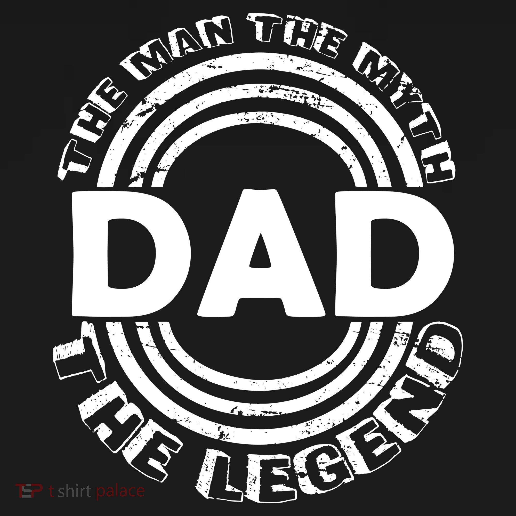 Dad The Man Myth The Legend Funny Toddler T-Shirt