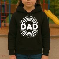 Dad The Man Myth The Legend Funny Kids Hoodie thumb 3