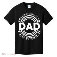 Dad The Man Myth The Legend Funny Kids T-Shirt thumb 0