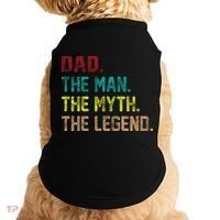 Dad The Man The Myth The Legend  Doggie Tank thumb 0