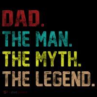 Dad The Man The Myth The Legend  Women's T-Shirt thumb 6