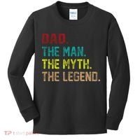 Dad The Man The Myth The Legend  Kids Long Sleeve Shirt thumb 0