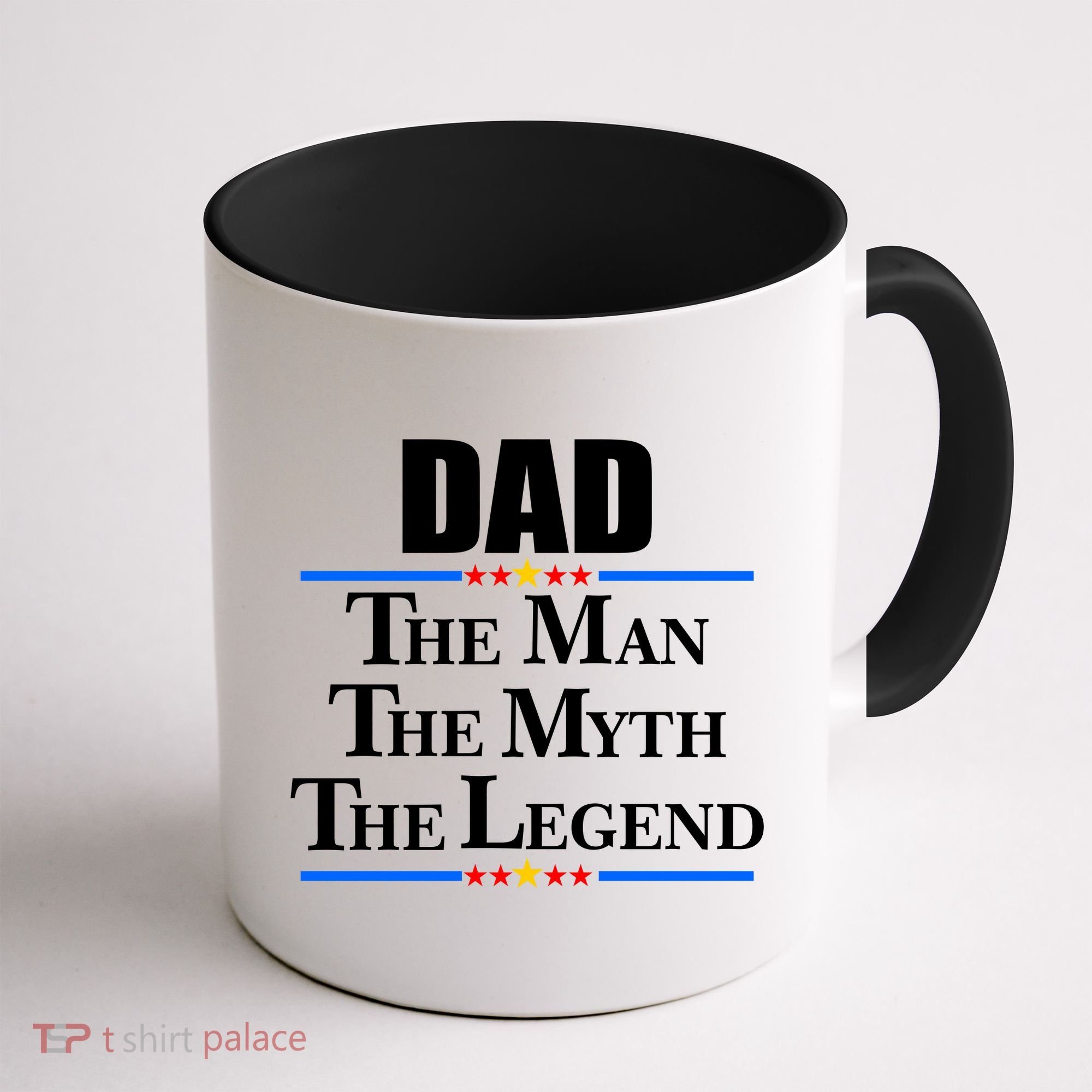Dad The Man The Myth The Legend Stars Coffee Mug