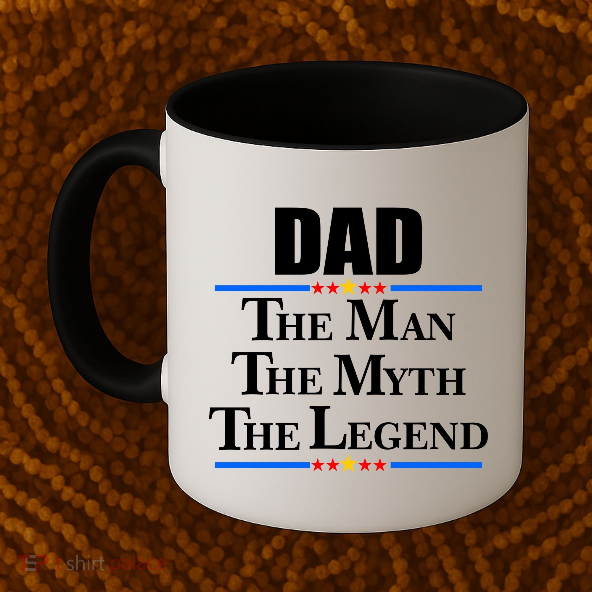 Dad The Man The Myth The Legend Stars Coffee Mug