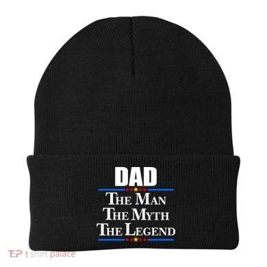 Dad The Man The Myth The Legend Stars Beanie